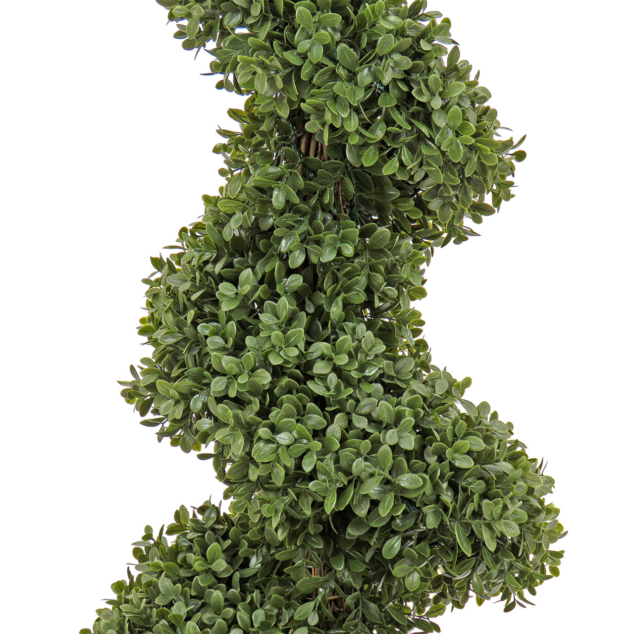 National Tree Company 44 in. Artificial Boxwood Spiral Topiary