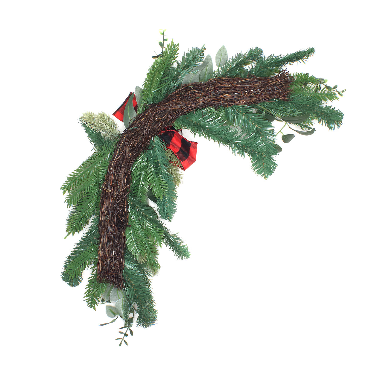 National Tree Company 24 in. Christmas Corner Swag with