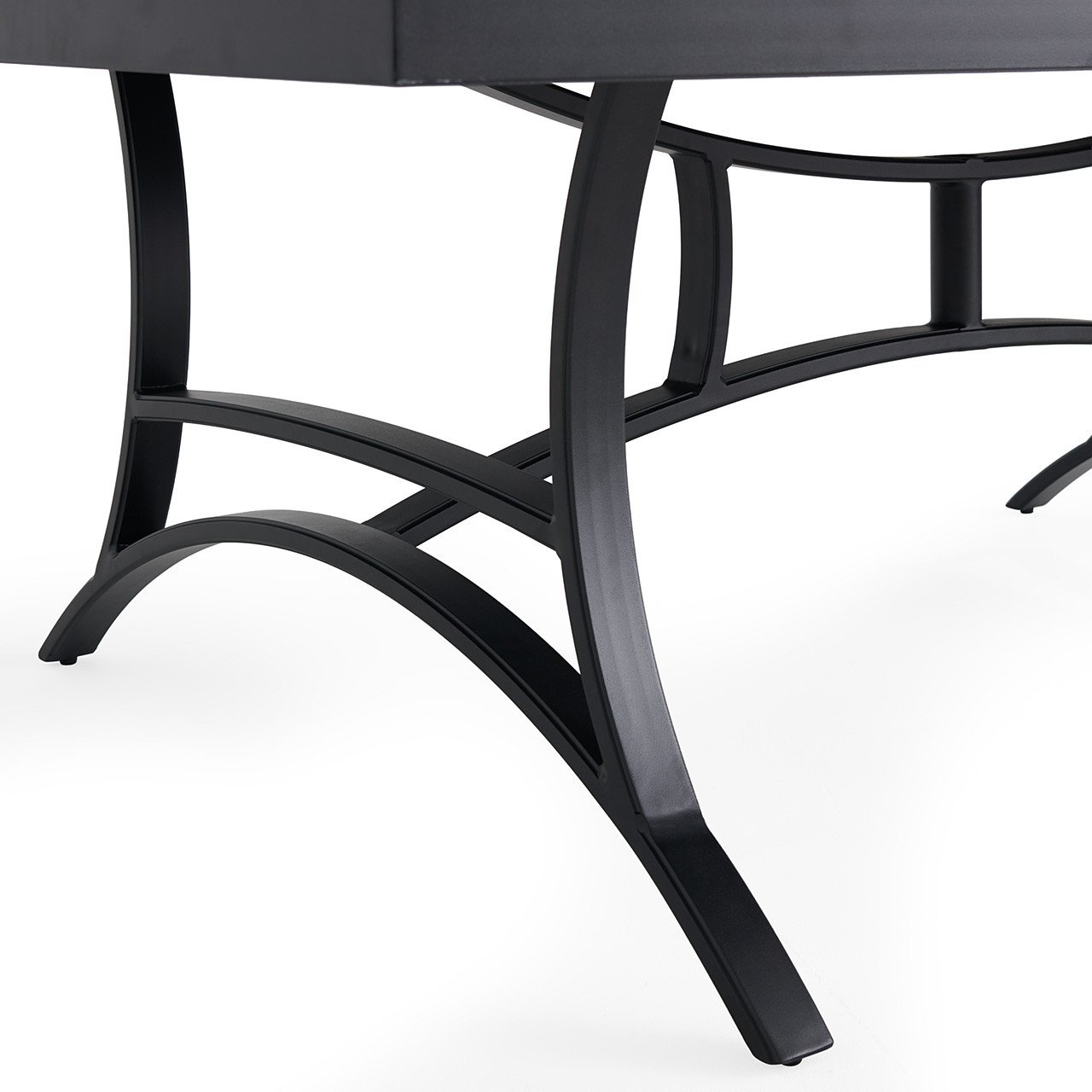 Hill Country Aged Bronze Aluminum 72 x 42 in. Dining Table -