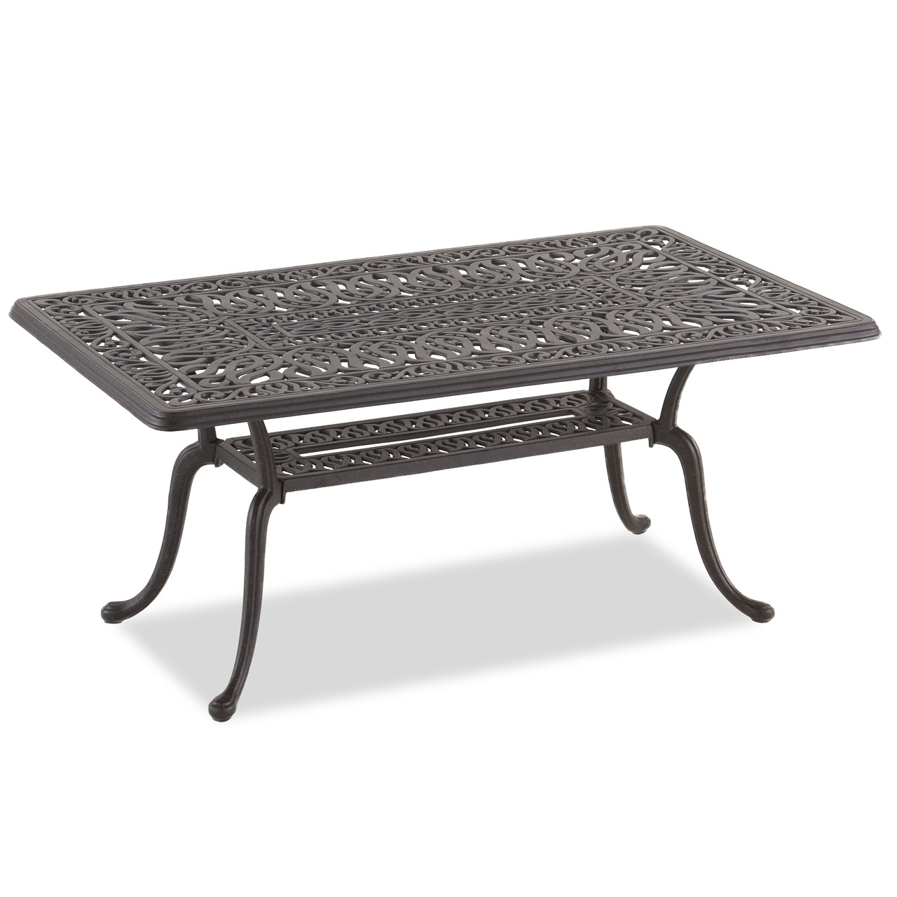 Cadiz Aged Bronze Cast Aluminum with Cushions 4 Piece Loveseat