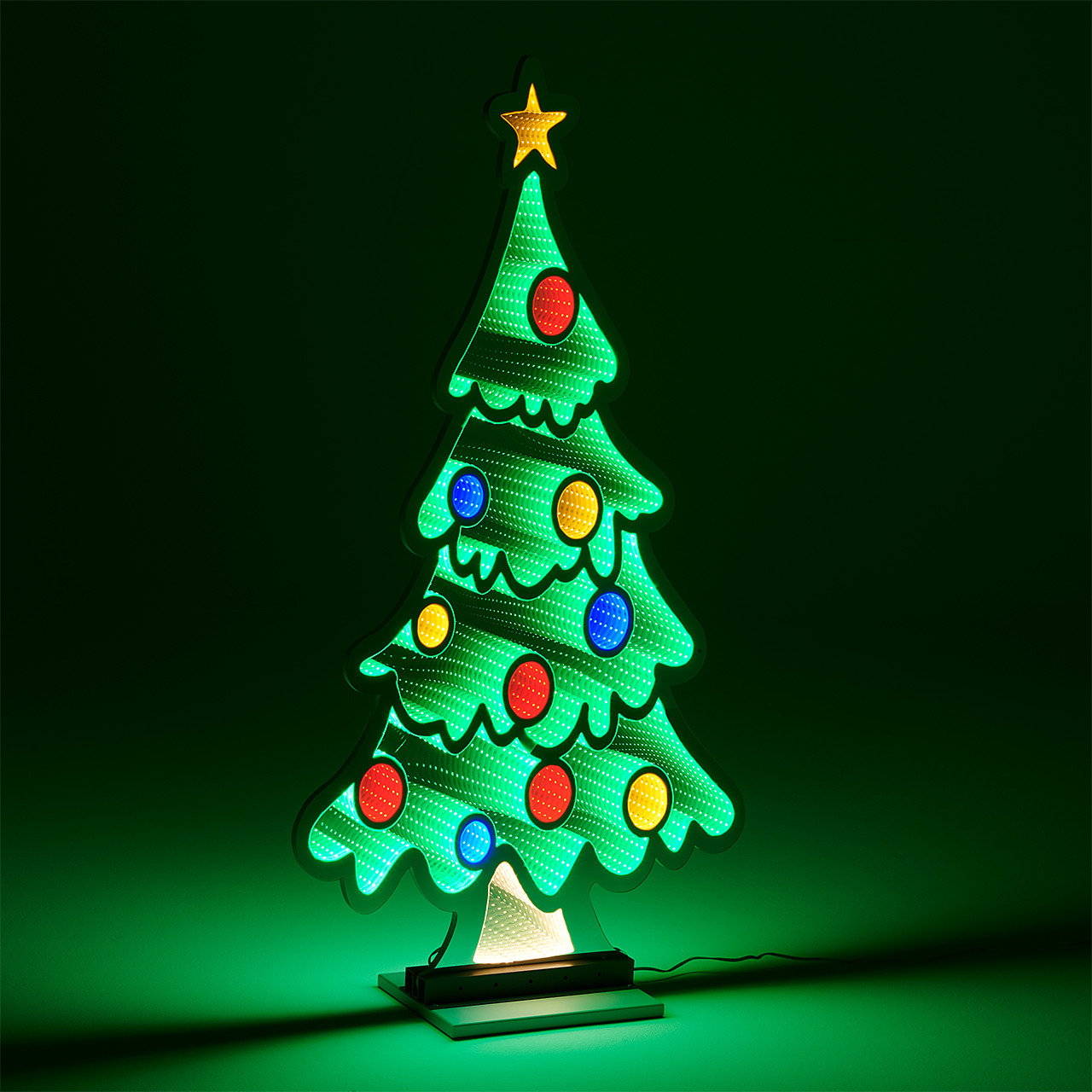 23.5 in. Infinity Light Christmas Tree - Fortunoff Backyard Store