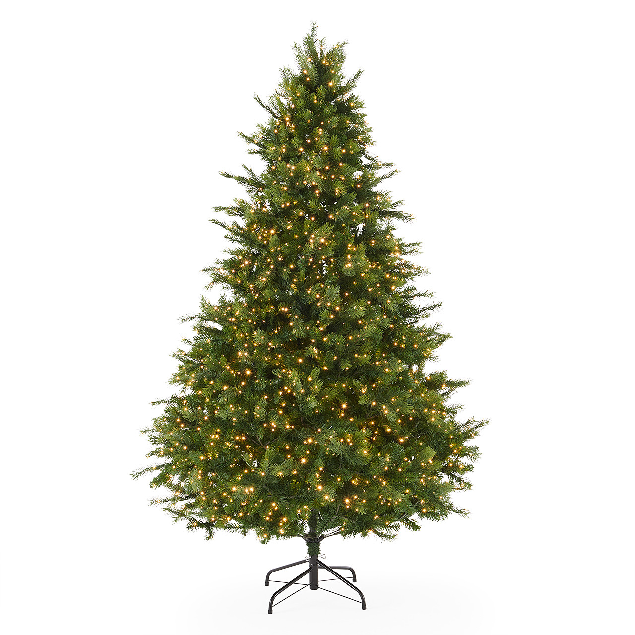 7.5 ft. Douglas Fir Full Christmas Tree with 3000 Twinkling Dual