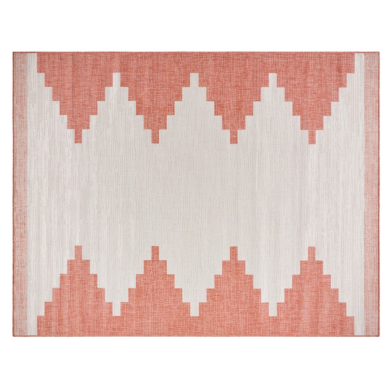 Orange Aztec Stairs Rug - Fortunoff Backyard Store