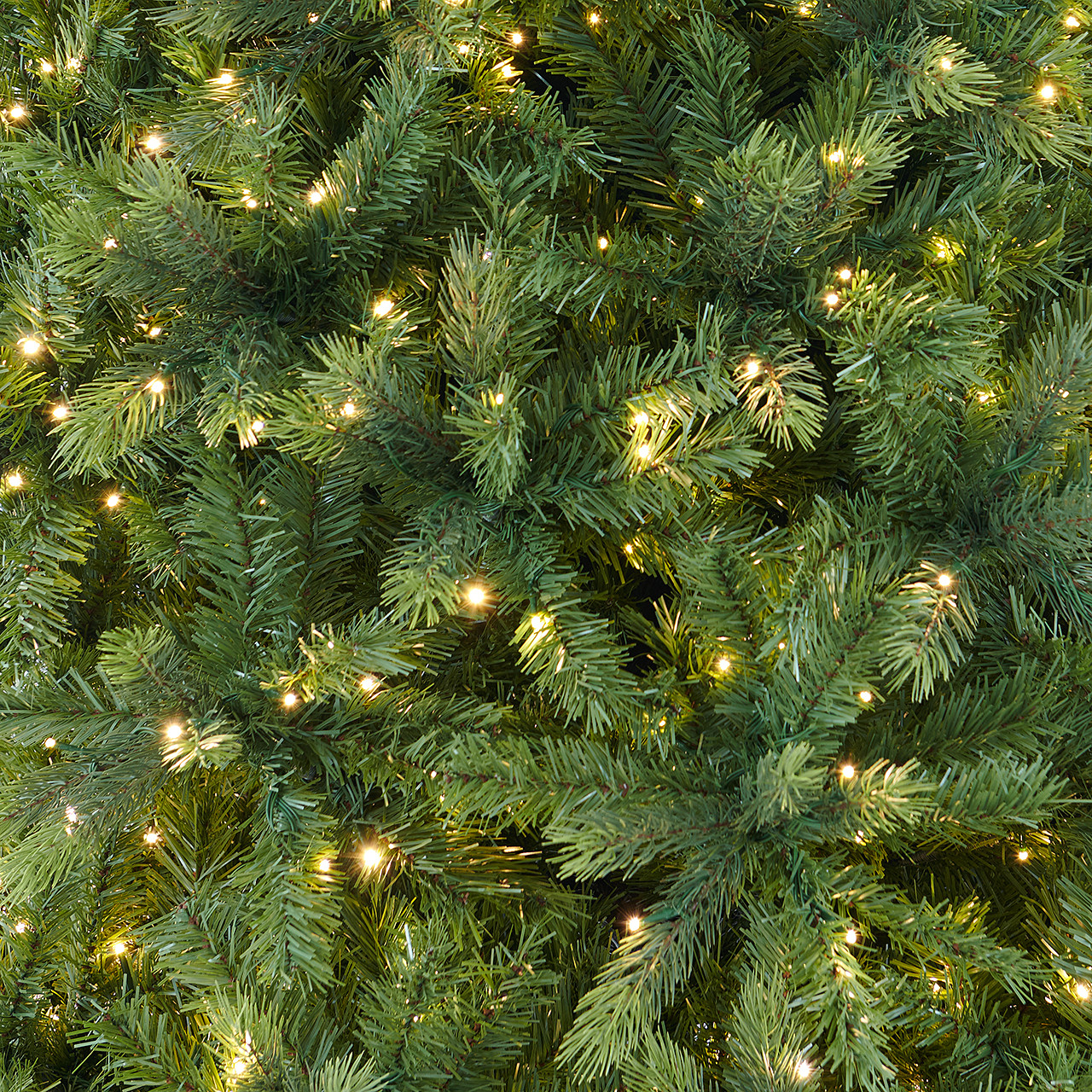 9 ft. Balsam Fir Slim Christmas Tree with 1100 Twinkling Dual LED Lights