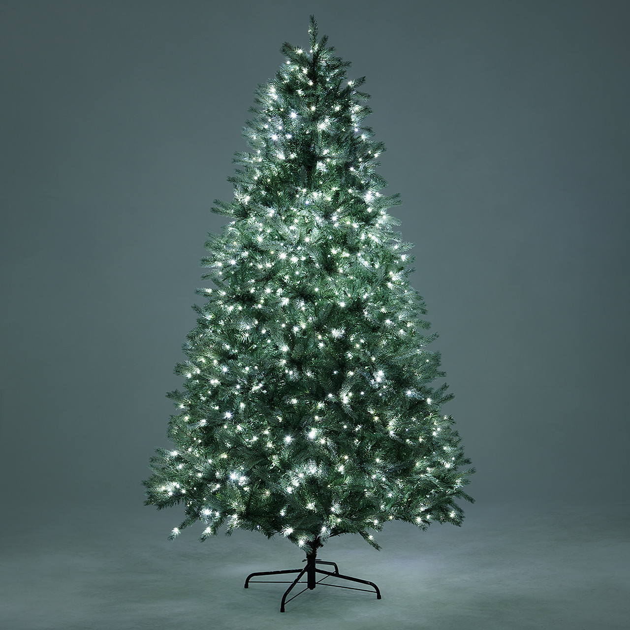 9 ft. Blue Balsam Fir Classic Christmas Tree with 1400 Twinkling