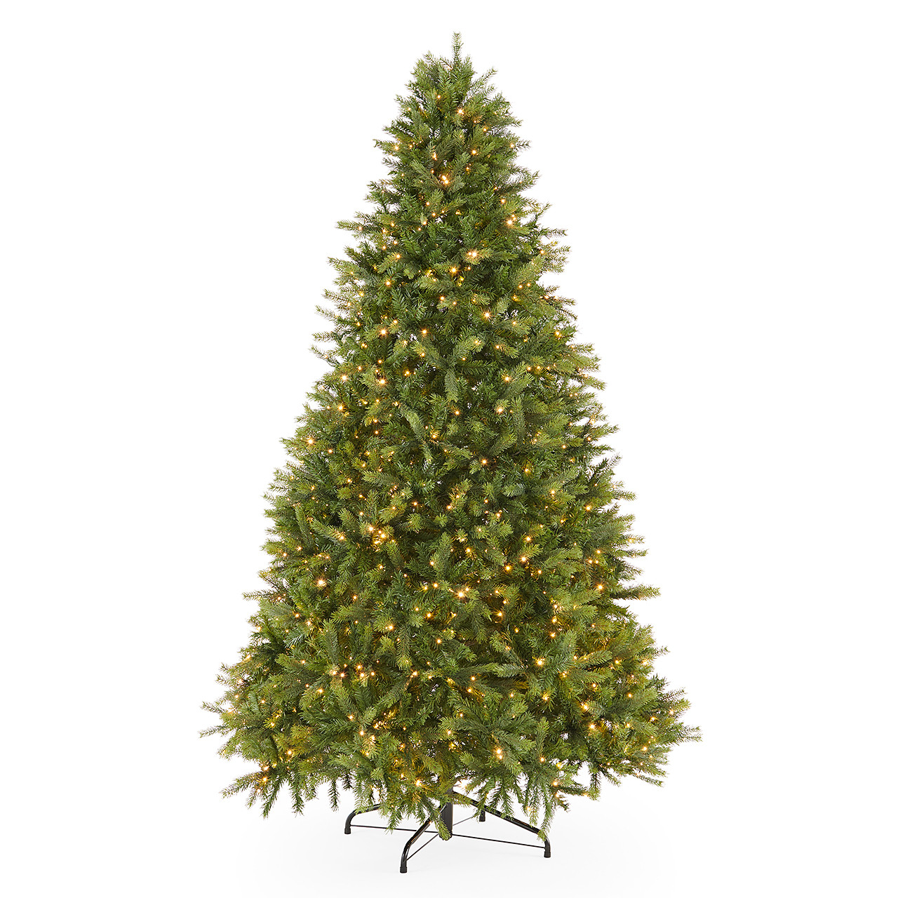 10 ft. Balsam Fir Full Christmas Tree with 1600 Twinkle Dual LED Lights 10 ft. Balsam Fir Full Christmas Tree with 1600 Twinkle Dual LED Lights