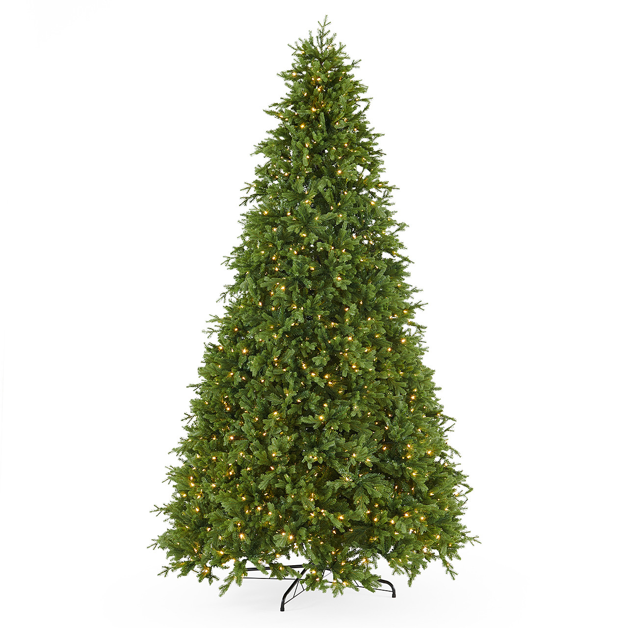 12 ft. Noble Fir Full Christmas Tree with 2000 Twinkle LED Lights