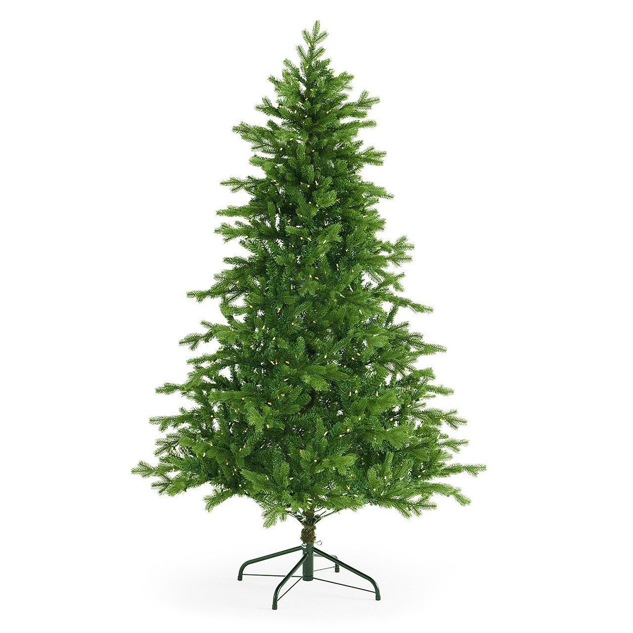 6.5 ft. Noble Fir Full Christmas Tree with 800 Twinkling LED