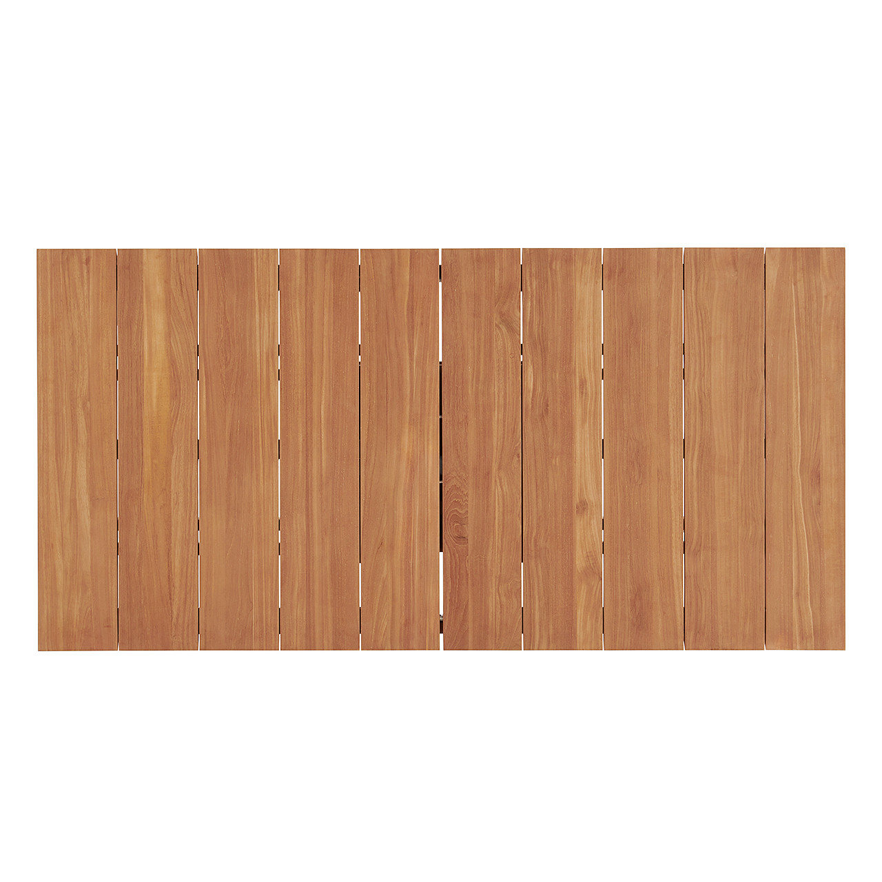 Leeds Teak 78-102 x 39 in. Extension Dining Table