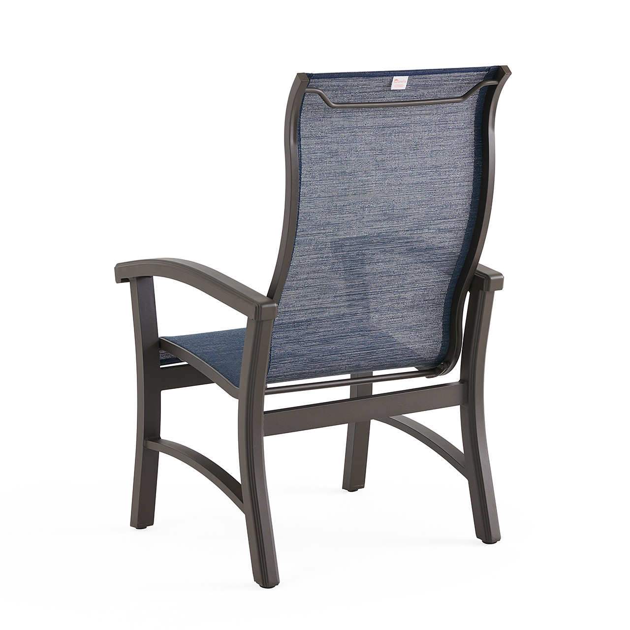 Fairmont Aged Bronze Aluminum with Sling 9 Piece Dining Set + 100 x 42 in. Table