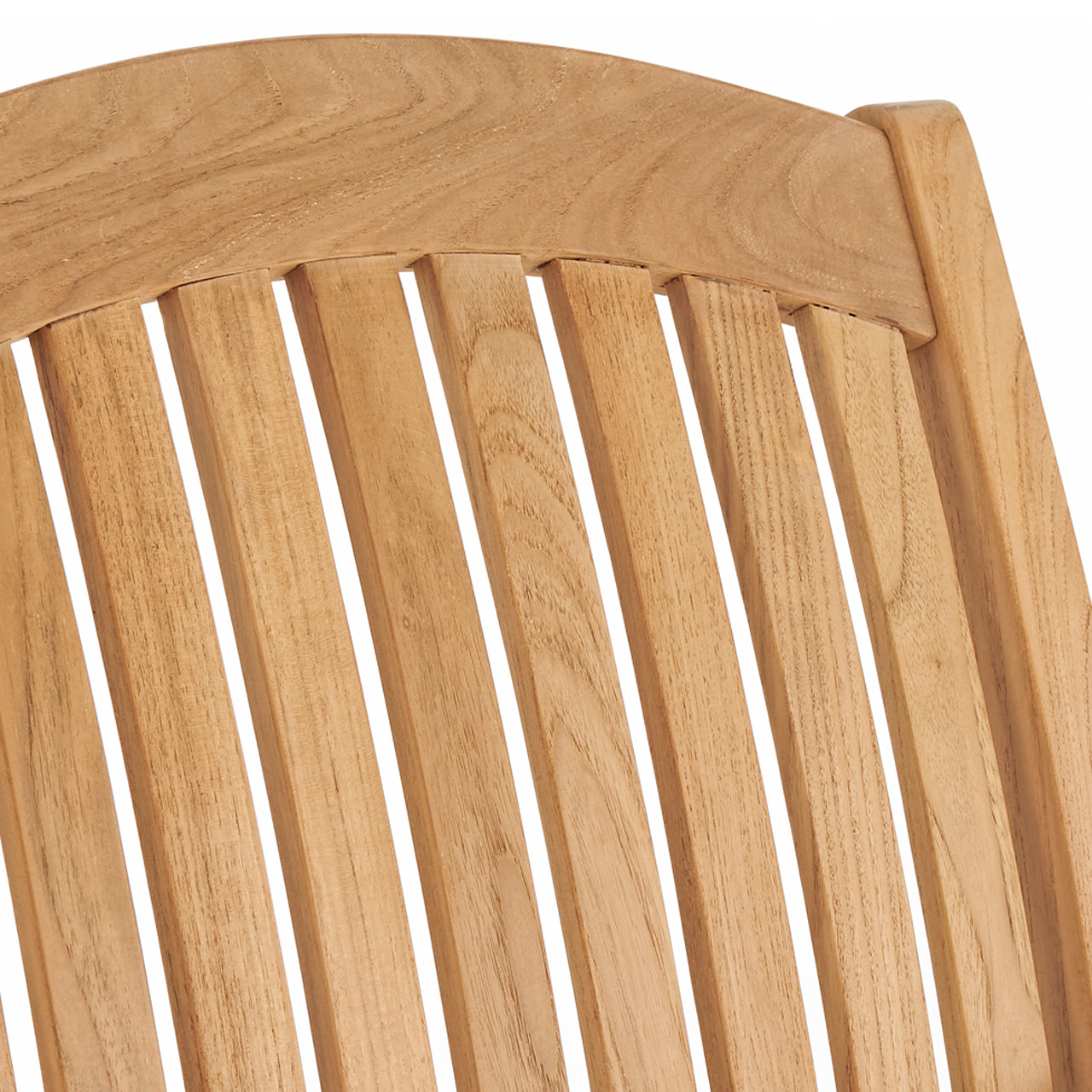 Eastchester Natural Stain Solid Teak Dining Arm Chair - Fortunoff
