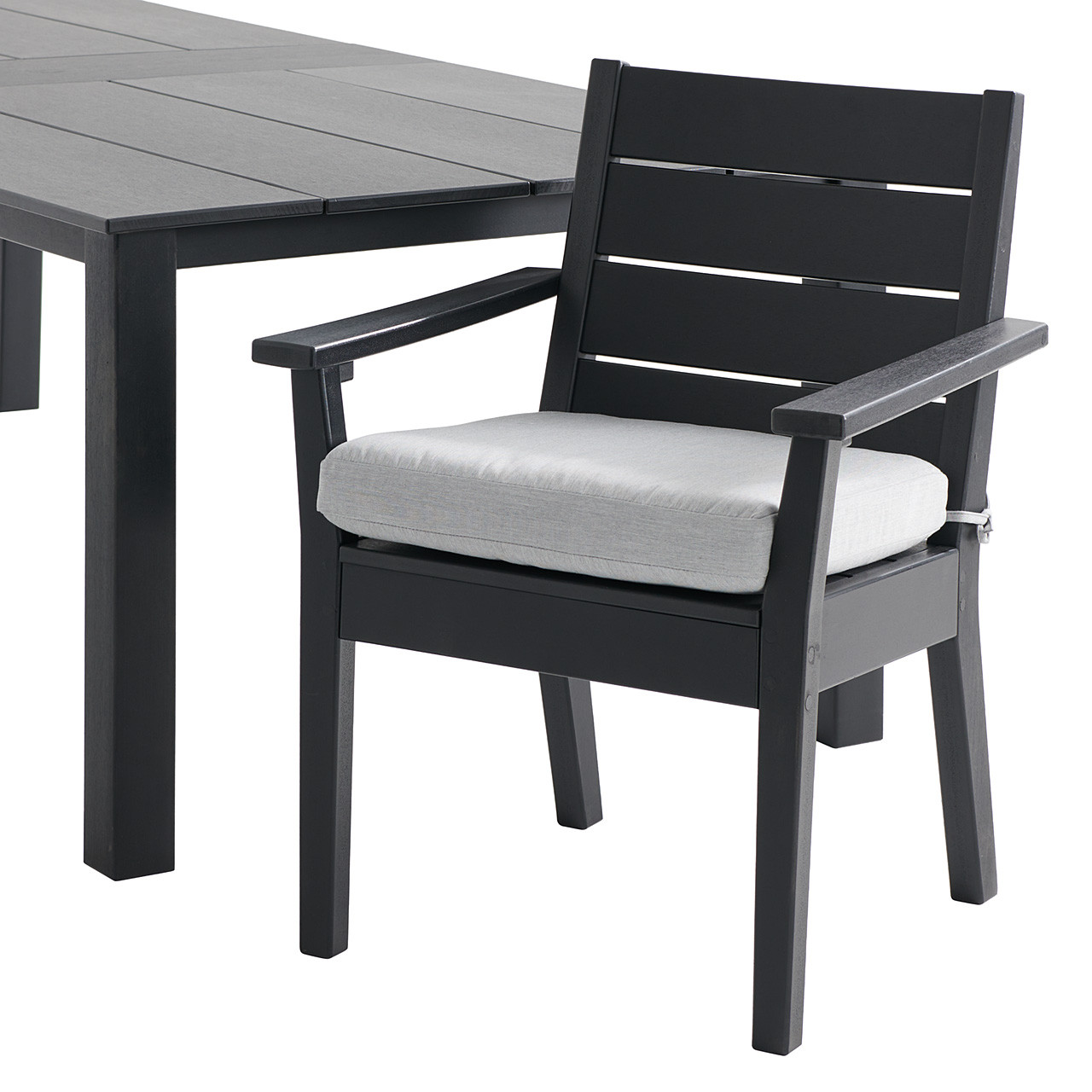 Montauk Polymer with Cushions 9 Piece Dining Set + 96 x 44 in. Table