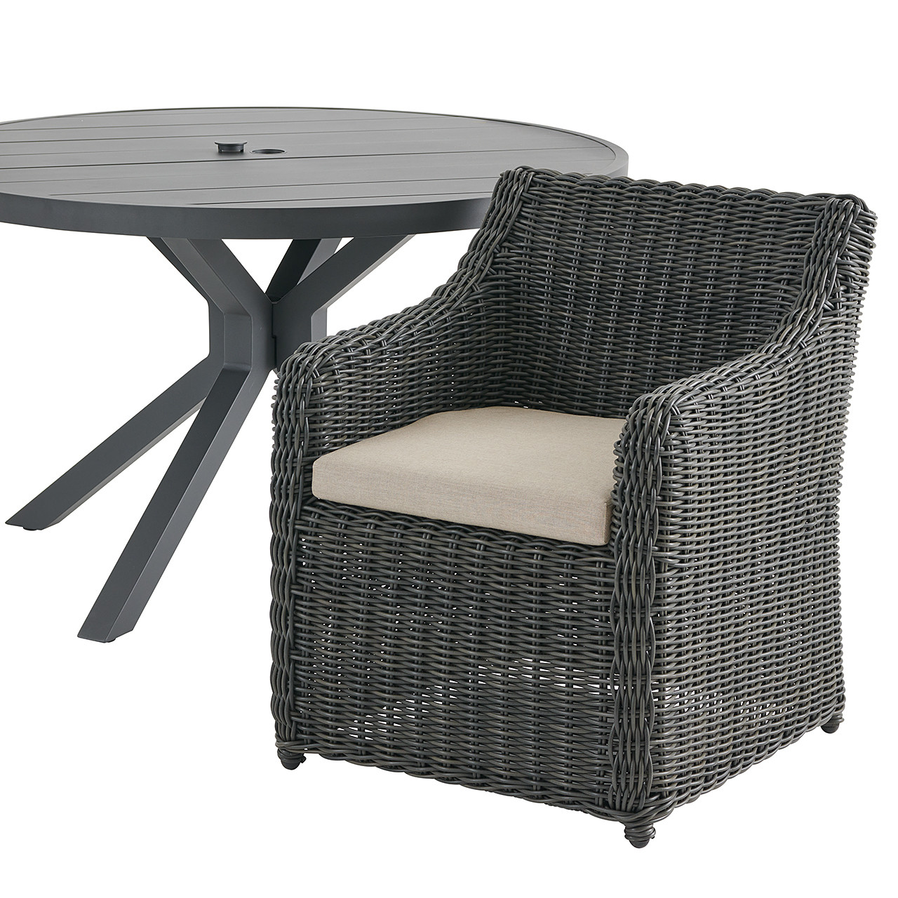 Laguna Outdoor Wicker Dining Set