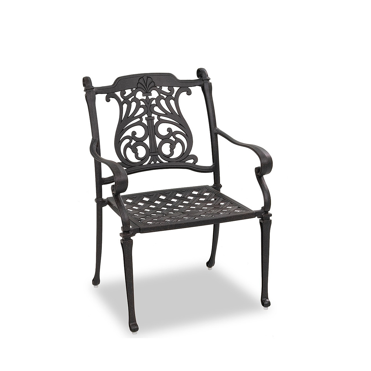 Naples Cast Aluminum with Cushions 9 Piece Dining Set + 71-103 x 44 in. Double Extension Table