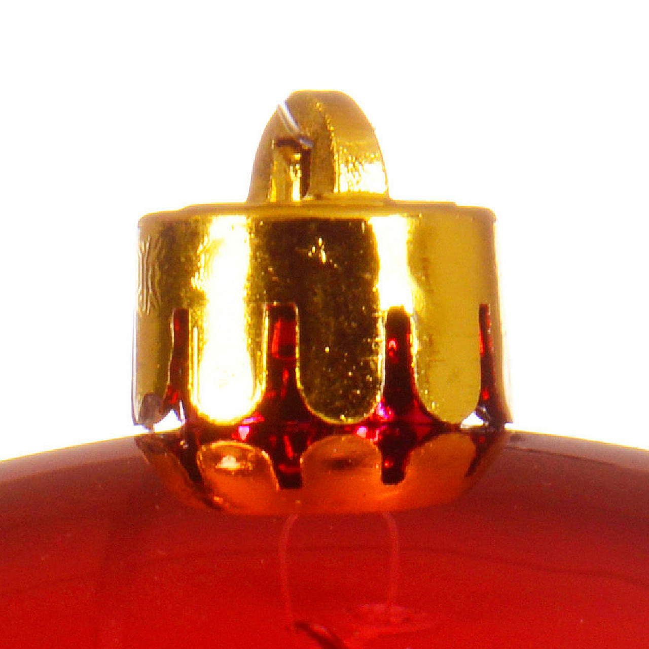 7.87 in. Red Shatterproof Ball Ornament