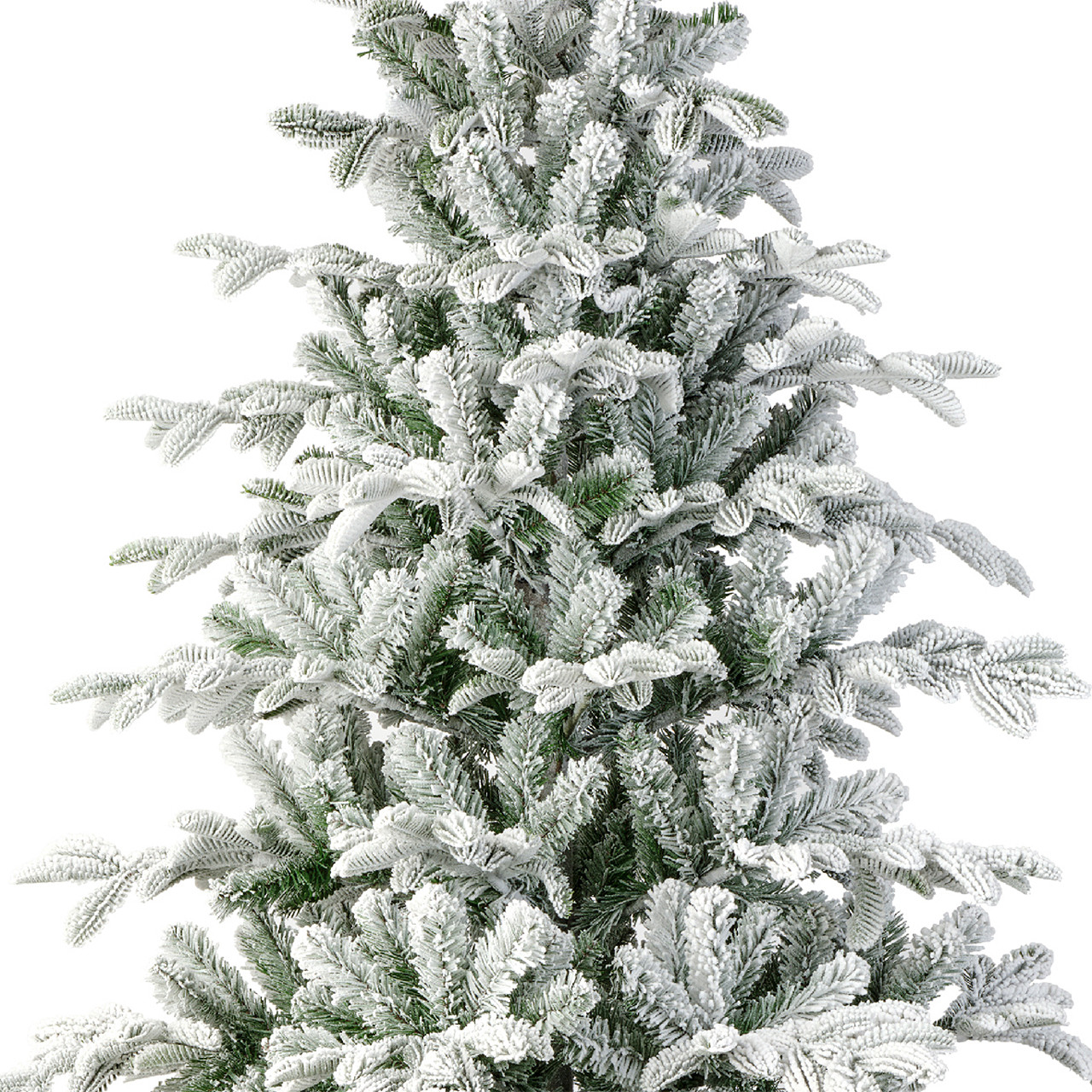 7.9 ft. Snowy Balsamea Fir Classic Christmas Tree, Unlit