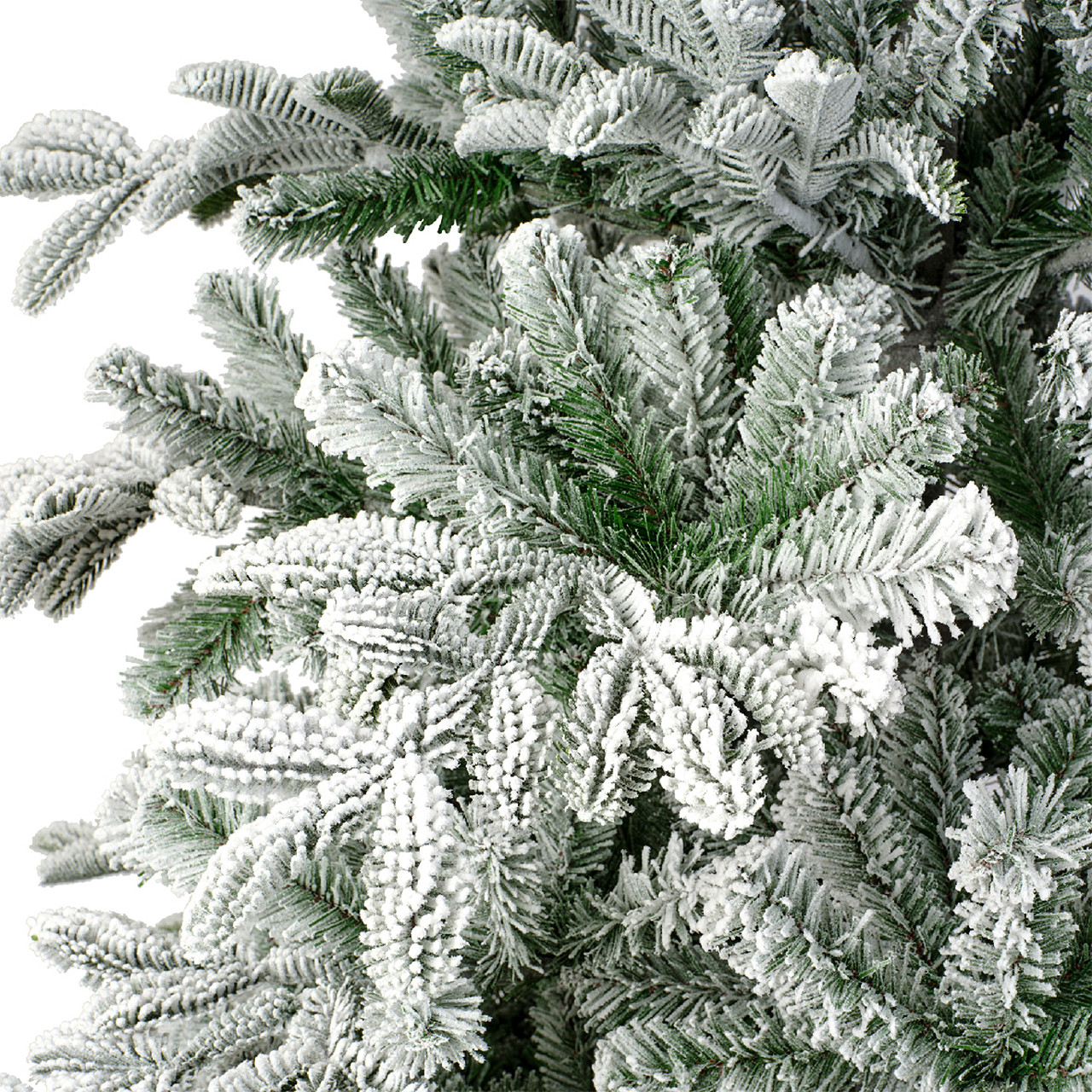 7.9 ft. Snowy Balsamea Fir Classic Christmas Tree, Unlit