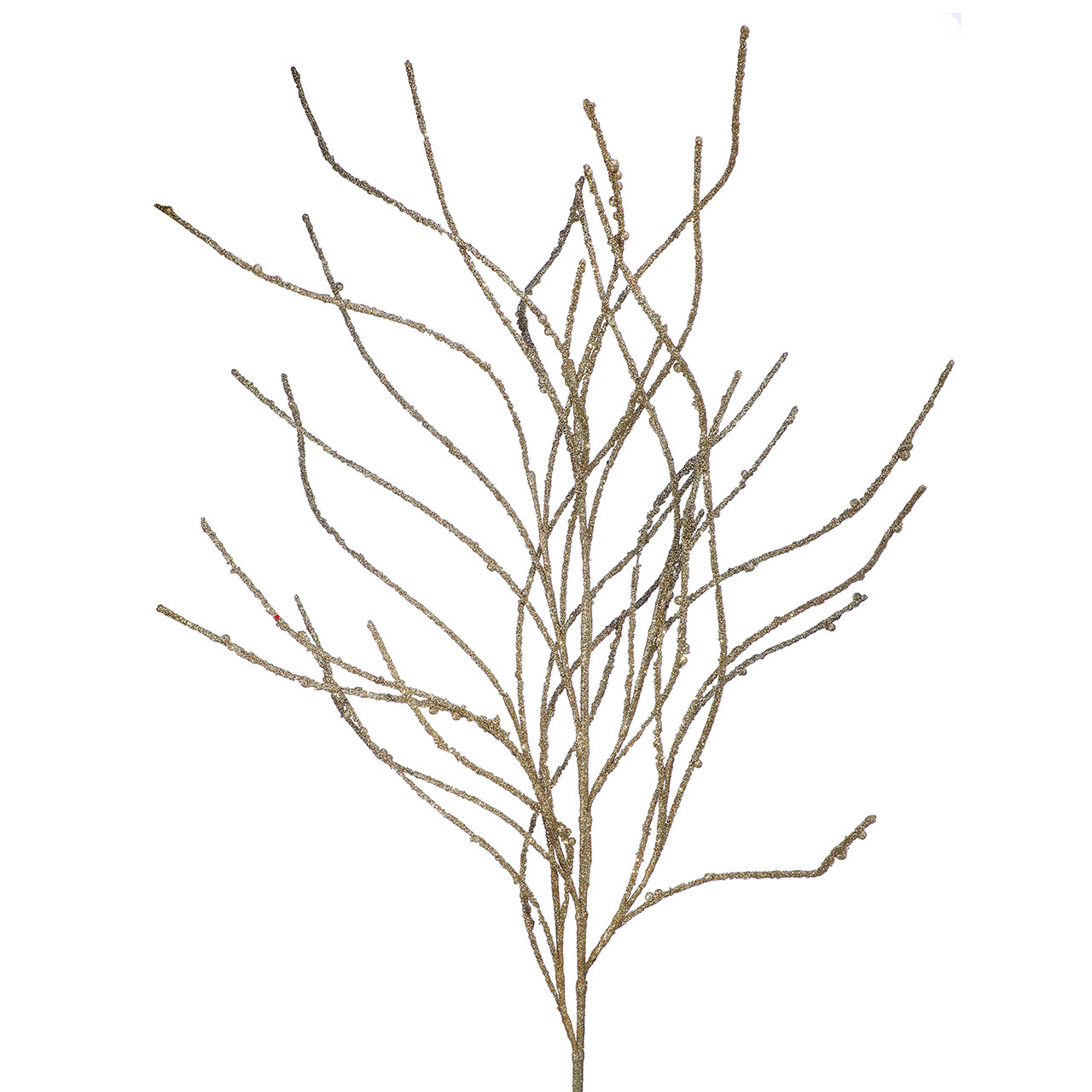 47 in. Champagne Gold Wispy Willow Spray