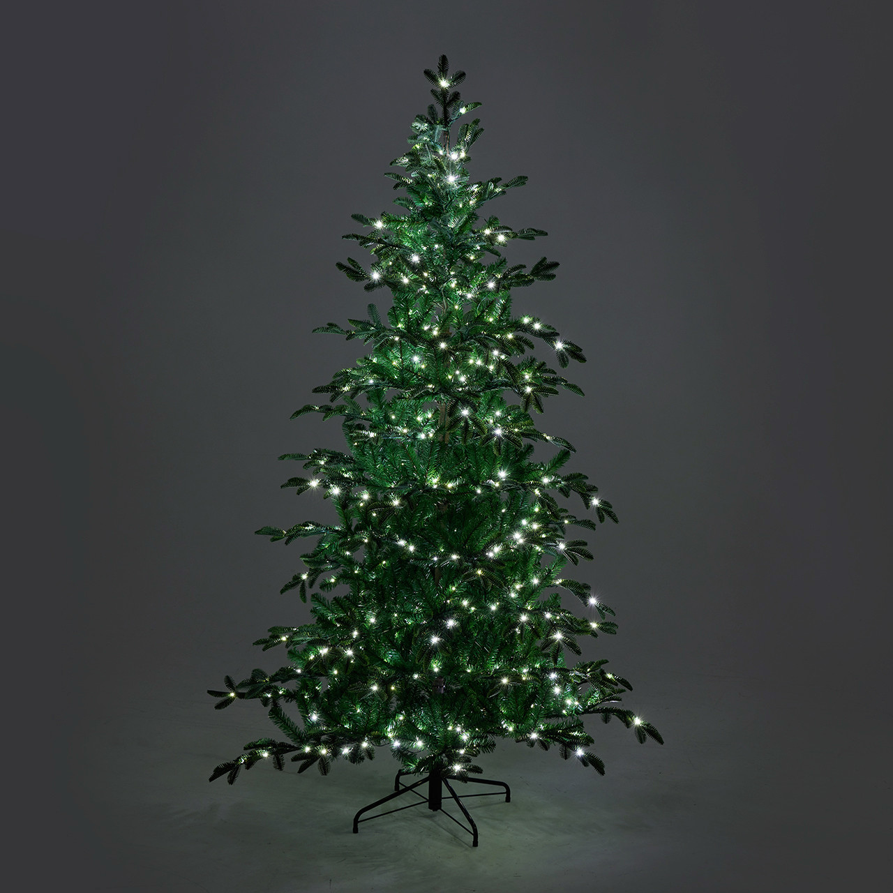 7.4 ft. Balsamea Fir Classic Christmas Tree with 580 Micro LED Clear Lights