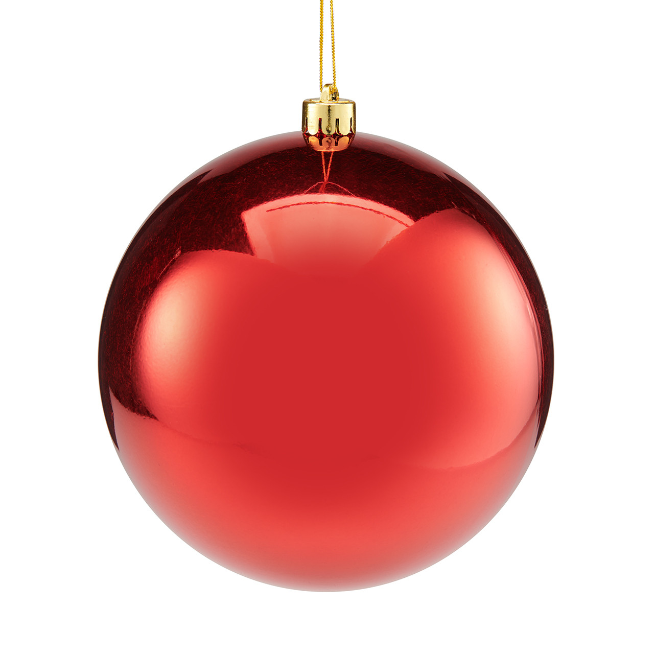 5.5 in. Red Shatterproof Ball Ornament