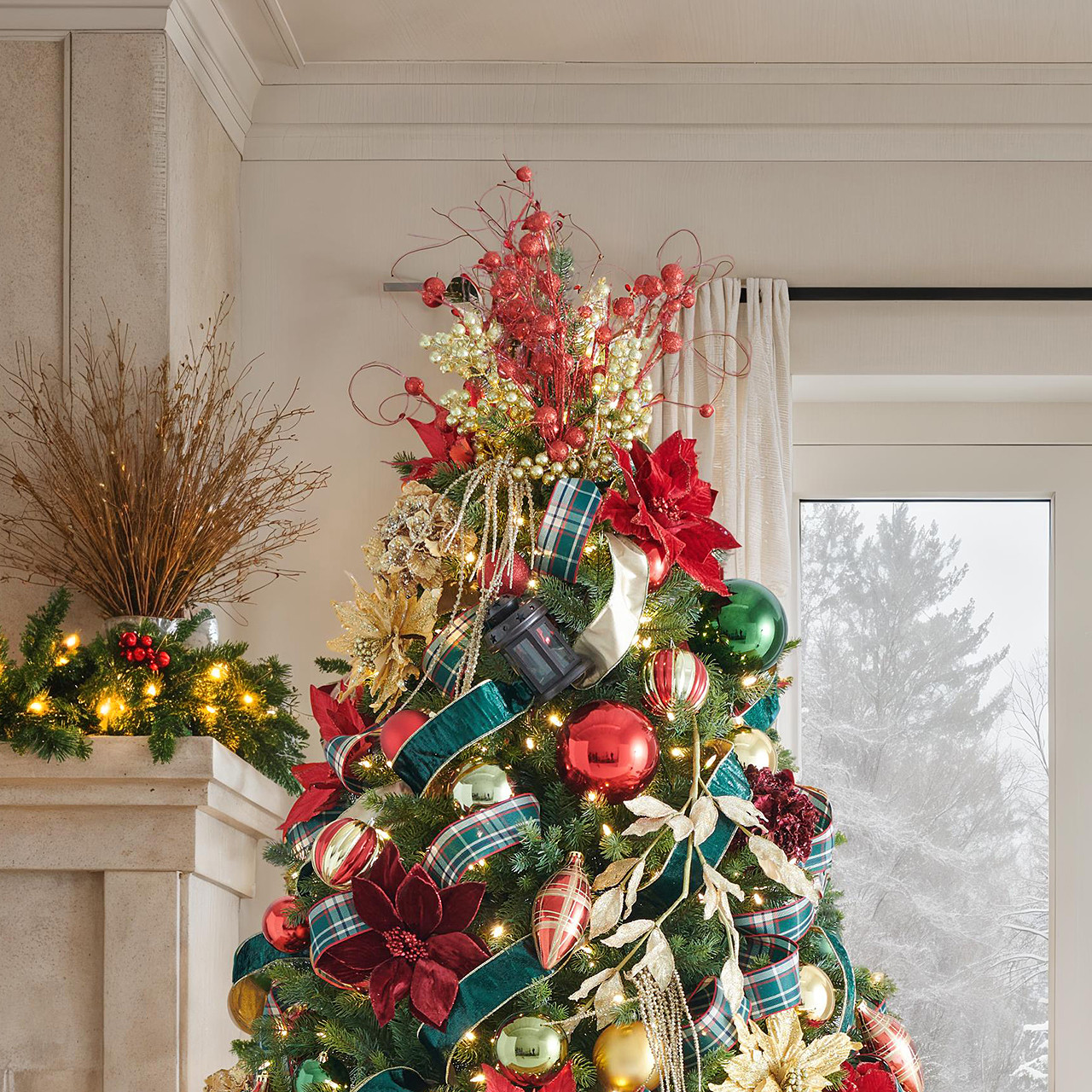 5.5 in. Red Shatterproof Ball Ornament