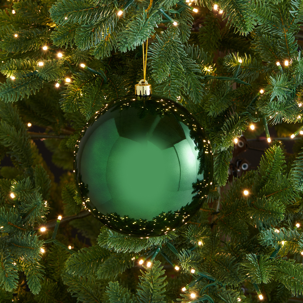 5.5 in. Pine Shatterproof Ball Ornament