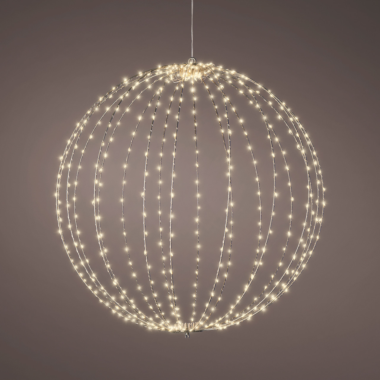23 in. Sphere with 480 Micro Warm White LED Lights