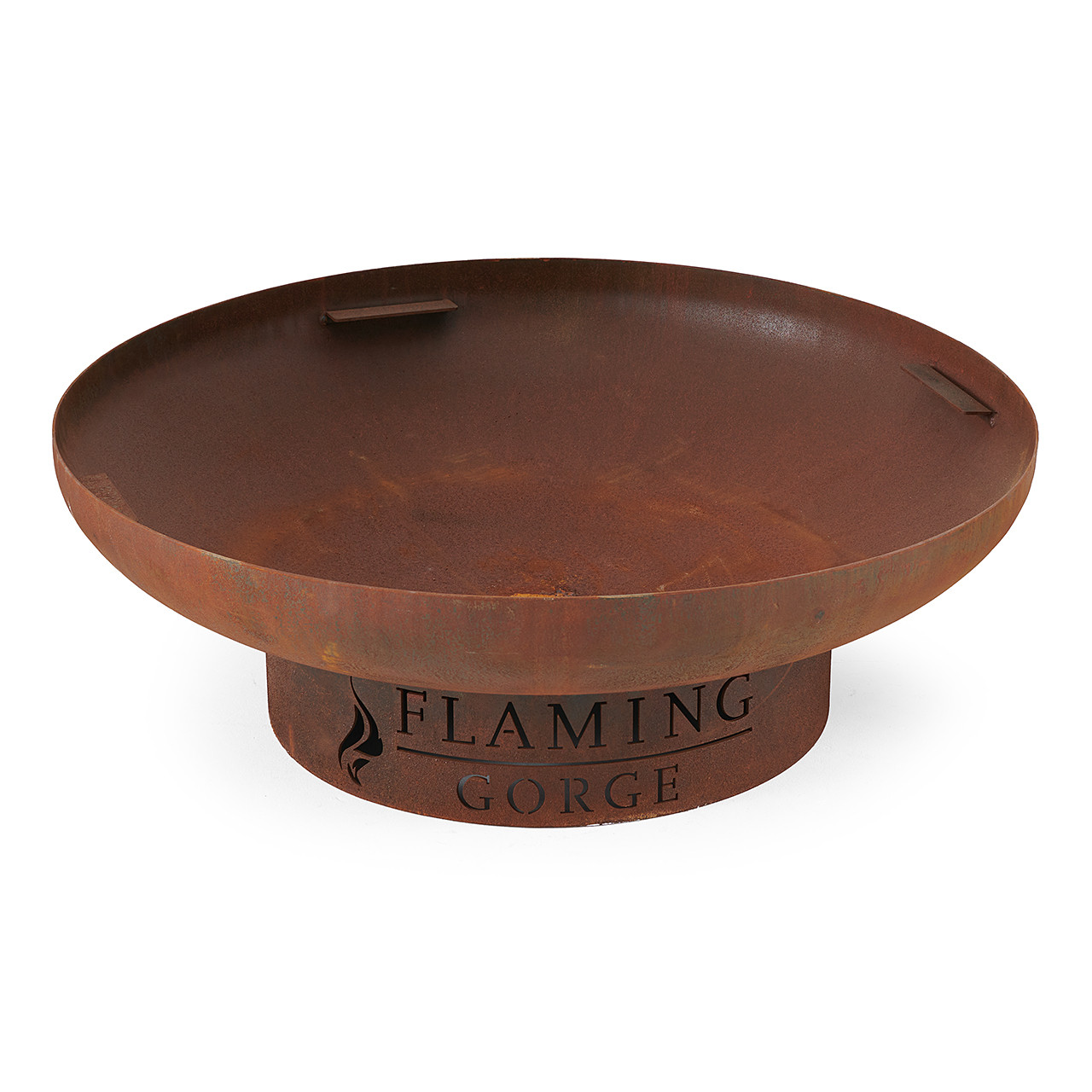 In-Store Only - Flaming Gorge Gobi Corten Steel Canyon 40 in. D x