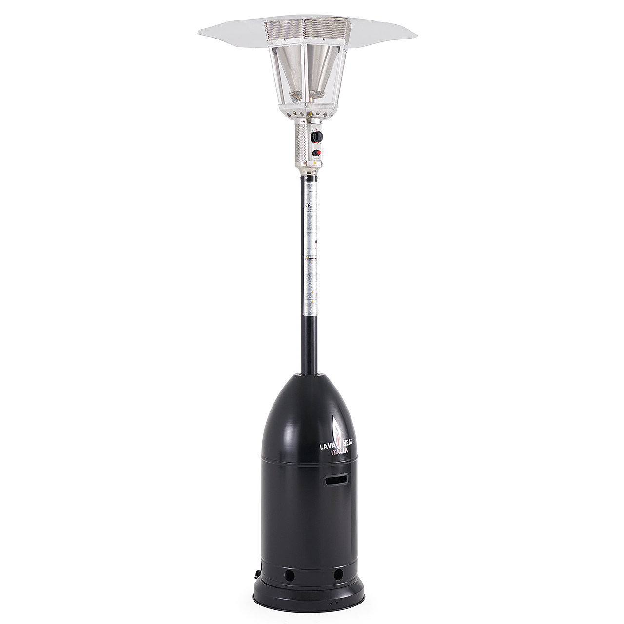 81.5 in. Black Pro Vincenza 40,000 BTU LP Gas Patio Heater