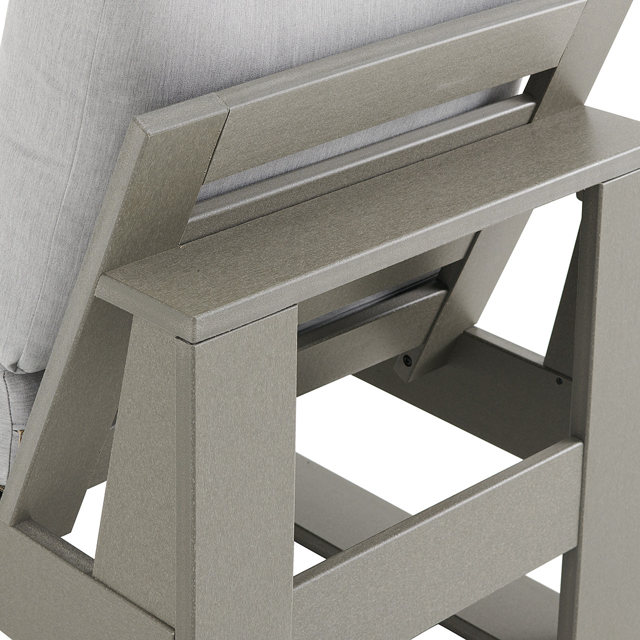 Montauk Polymer with Cushions Armless Club Chair Montauk Polymer with Cushions Armless Club Chair