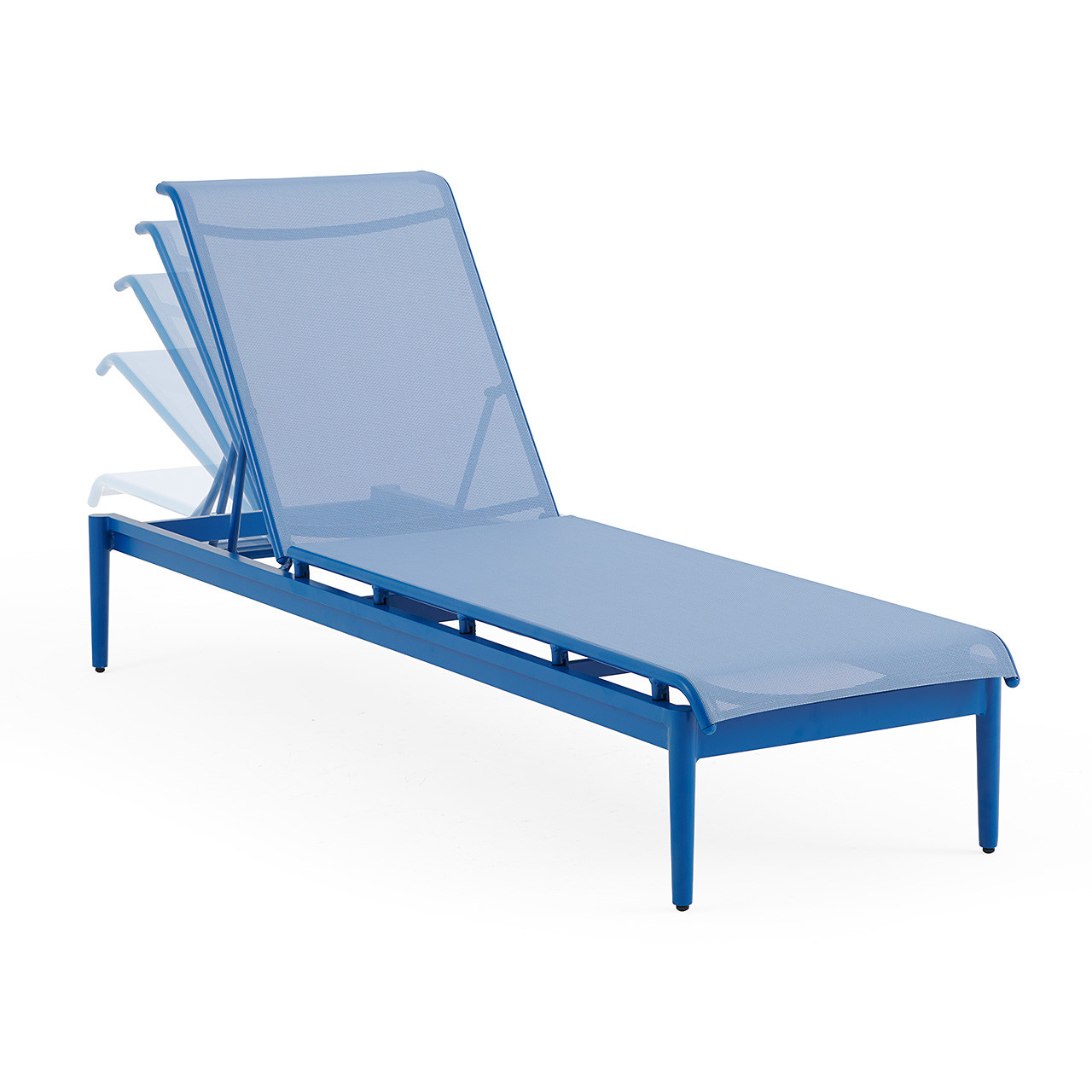 West Palm Pacific Blue Aluminum with Air Blue Sling 2 Piece Chaise Lounge Set West Palm Pacific Blue Aluminum with Air Blue Sling 2 Piece Chaise Lounge Set