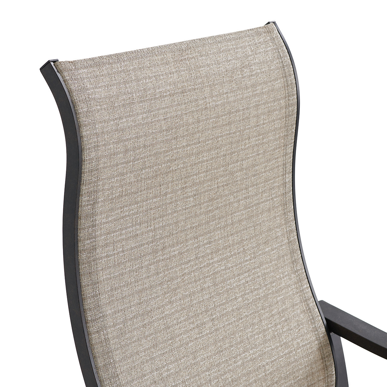 Key West Rustic Bronze Aluminum with Sling Swivel Rocker