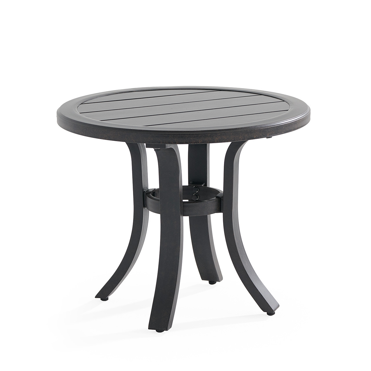 Key West Rustic Bronze Aluminum 24 in. D End Table