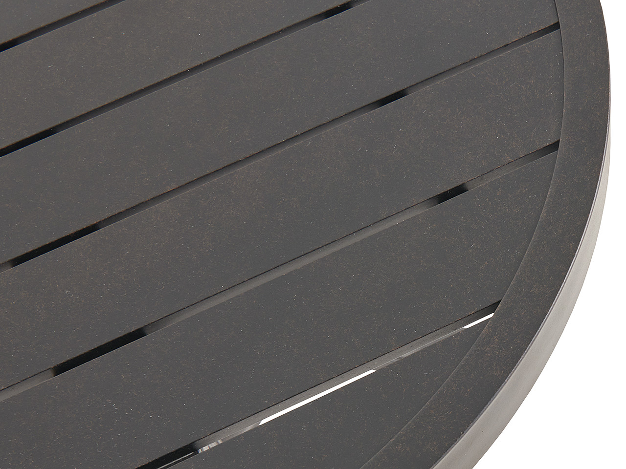 Hill Country Aged Bronze Aluminum 24 in. D Side Table