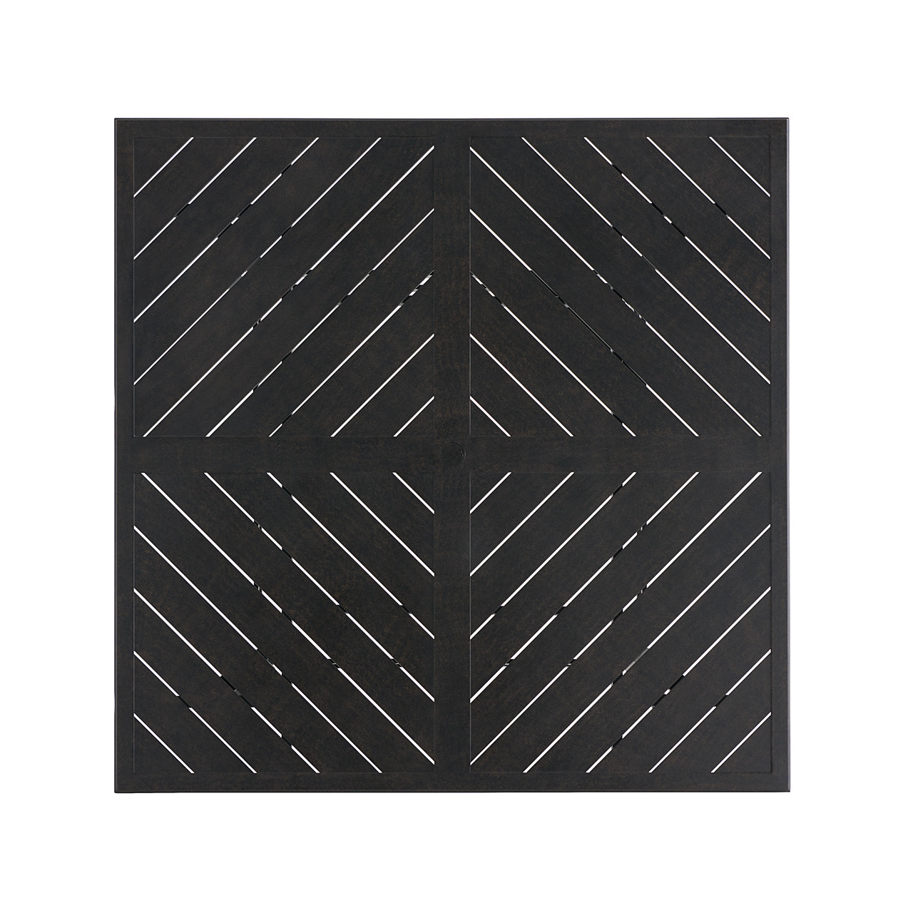 Key West Rustic Bronze Aluminum 66 in. Sq. Dining Table