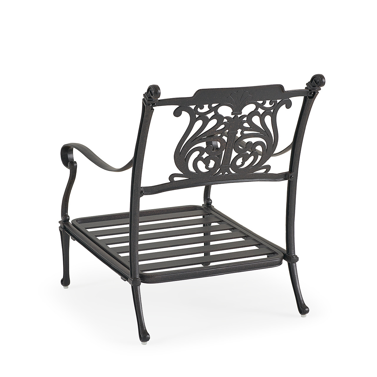 Naples Aged Bronze Estate Cast Aluminum Club Chair