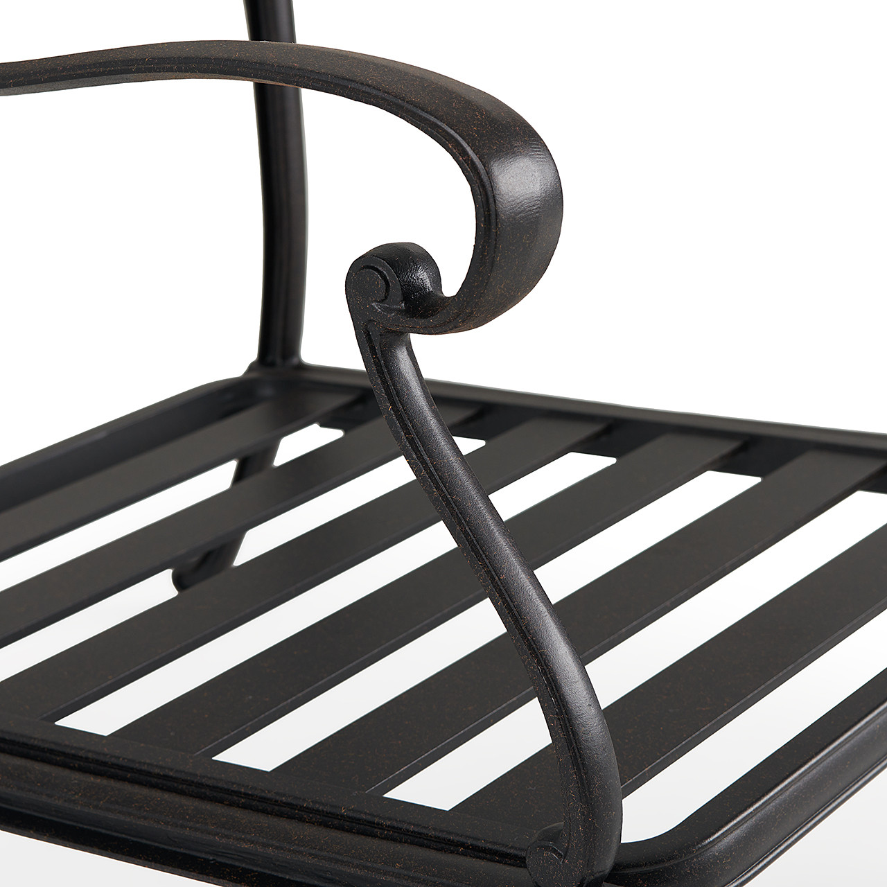 Naples Aged Bronze Estate Cast Aluminum Club Chair