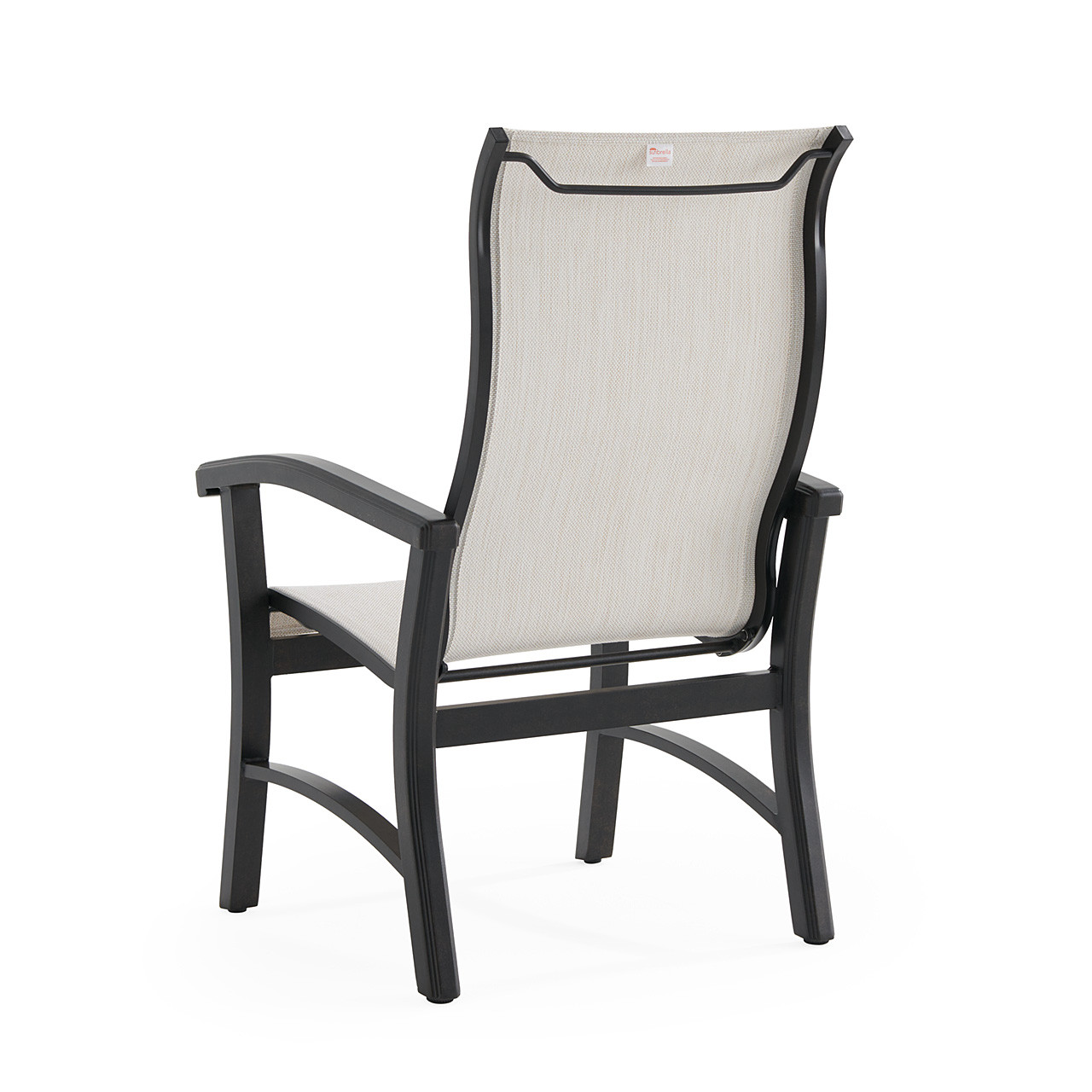 Fairmont Rustic Bronze Aluminum with Sling 7 Piece Dining Set + 70 x 40 in. Table