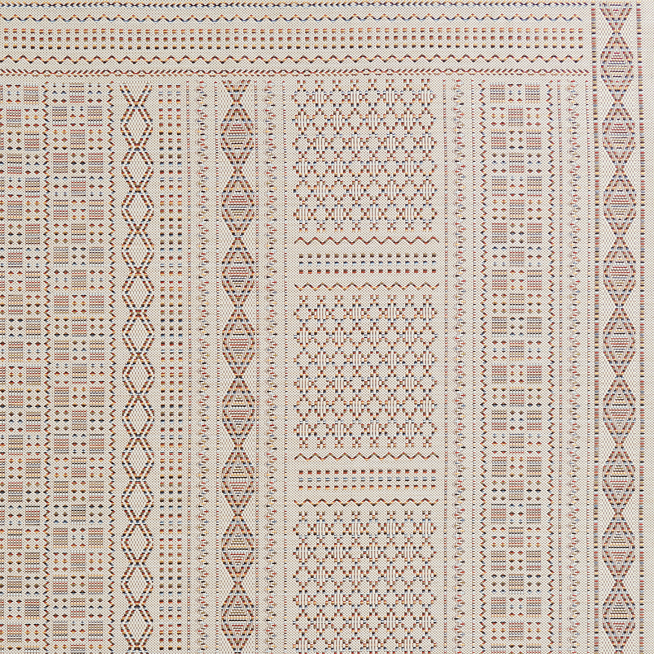 Panel Stripe Ivory 5.3 ft. x 7.3 ft. Rug