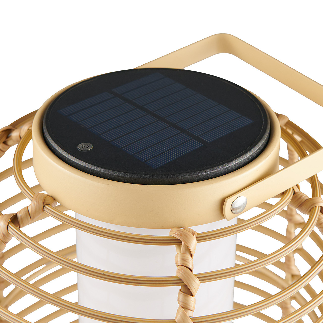 13.8 in. Natural Solar Lamp