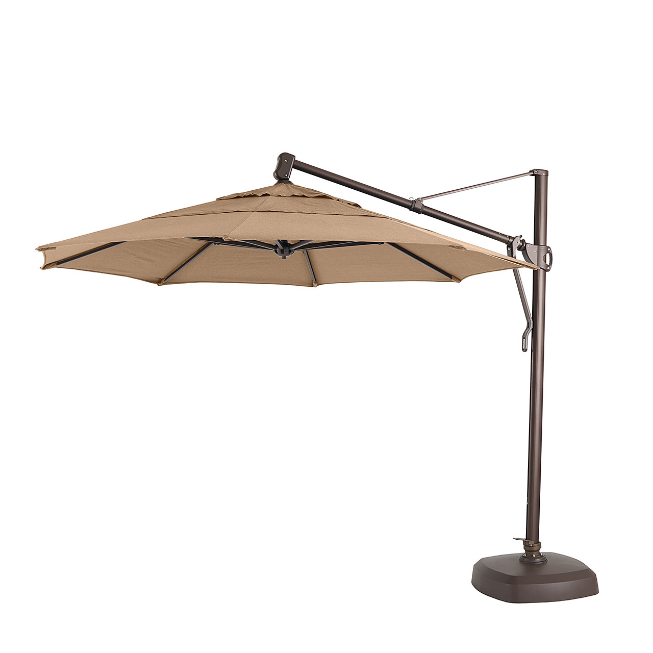 Treasure Garden 11 ft. Aluminum Cantilever Umbrella (AKZ11