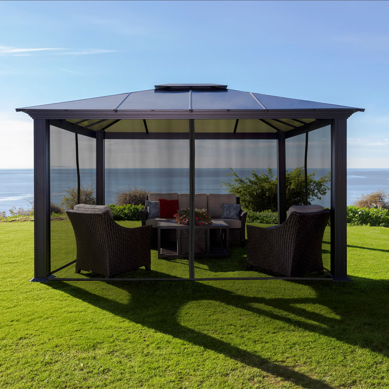 Mosquito Netting for Monterey Gazebo, 12 x 16 ft