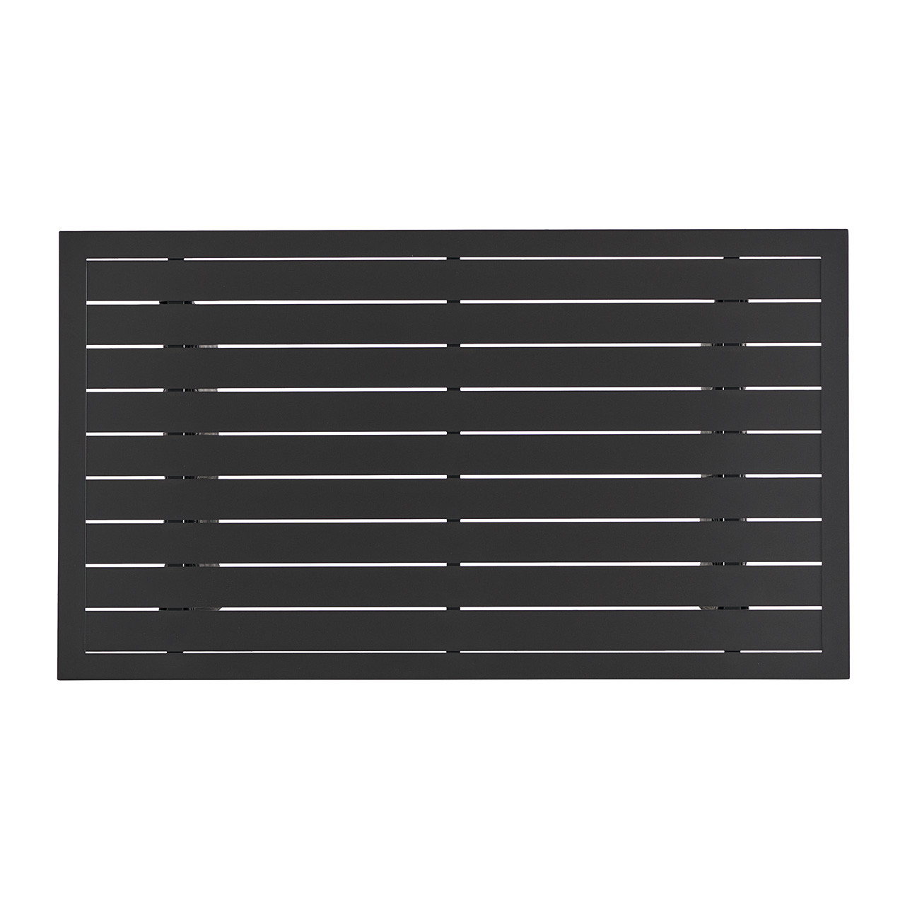 Venice Silver Oak Outdoor Wicker with Cushions 4 Piece Sofa Group + 59 x 32 in. Aluminum Top Lounge Table