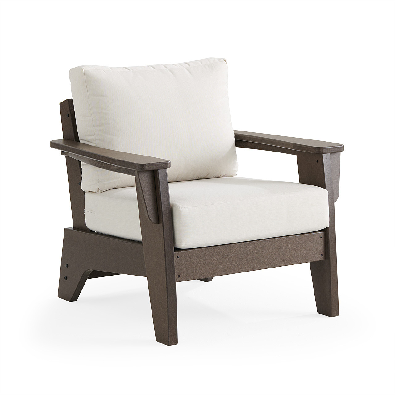Savannah Mocha Polymer with Cushions 4 Piece Sofa Group + 48 x 32