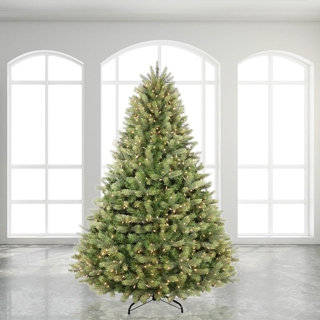 7.5 ft. Grand Kensington Twinkle Dual LED Fir Christmas Tree, 1200