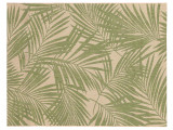 Tan and Green All Over Fern 7.11 ft. x 10.1 ft. Rug