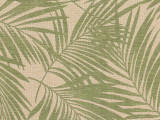 Tan and Green All Over Fern 7.11 ft. x 10.1 ft. Rug