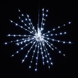 21.7 in. D Warm White Polestar Micro LED Light Christmas Decor, 144 Lights