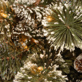 2 ft. Tabletop Pine Tree LED Warm White, 15 Lights
