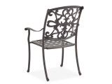 Carlisle Aged Bronze Cast Aluminum and Cultivate Stone Cushion 11 Pc. Dining Set with 118 x 71 in. Table